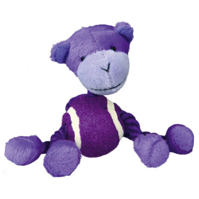 Іграшка Trixie Animals with Tennis Ball and Rope для собак плюшева, 16 см Іграшка Trixie Animals with Tennis Ball and Rope для собак плюшева, 16 см