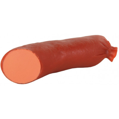 Іграшка Trixie Snack-Toy для собак вінілова, сарделька з пищалкою, 14 см