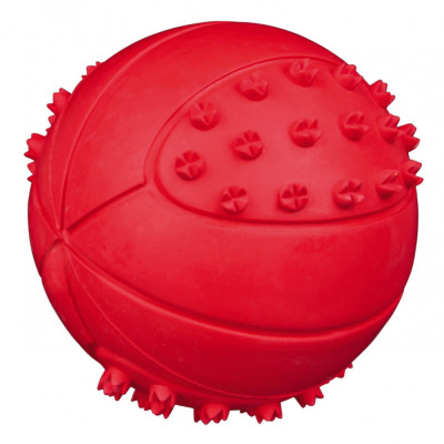 Мяч Trixie Toy Ball для собак резиновый, с пищалкой, 6 см