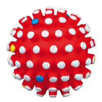 Мяч Trixie Hedgehog Ball для собак виниловый, с шипами, 12 см Мяч Trixie Hedgehog Ball для собак виниловый, с шипами, 12 см