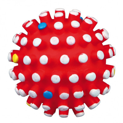 Мяч Trixie Hedgehog Ball для собак виниловый, с шипами, 12 см