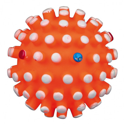 Мяч Trixie Hedgehog Ball для собак виниловый, с шипами, 12 см