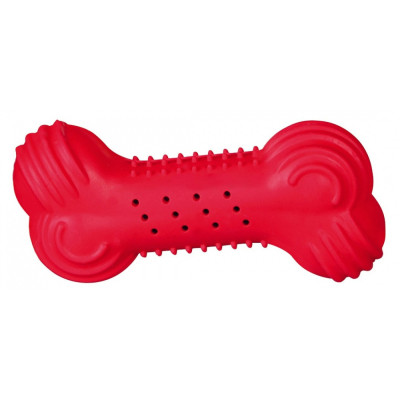 Кость Trixie Cooling Bone для собак резиновая, массажная, 11 см Кость Trixie Cooling Bone для собак резиновая, массажная, 11 см
