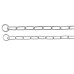 Поводок-удавка Trixie Semi-Choke Chain для собак, крупное звено, 46 см Поводок-удавка Trixie Semi-Choke Chain для собак, крупное звено, 46 см