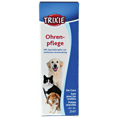 Средство Trixie Ear Care для ушей собак очищающее, 50 мл Средство Trixie Ear Care для ушей собак очищающее, 50 мл
