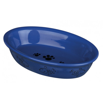 Миска Trixie Ceramic Bowl для кошек овальная, керамика, 0.2 л Миска Trixie Ceramic Bowl для кошек овальная, керамика, 0.2 л