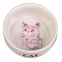 Миска Trixie Ceramic Bowl для кошек, керамика, 0.3 л Миска Trixie Ceramic Bowl для кошек, керамика, 0.3 л