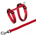 Повідець+шлея Trixie Softline Elegance Cat Harness для котів нейлонова, 27-44 см, 1.2 м