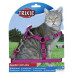 Поводок+шлея Trixie Cat One Touch Harness для кошек нейлоновая, 26-37 см, 1.2 м Поводок+шлея Trixie Cat One Touch Harness для кошек нейлоновая, 26-37 см, 1.2 м