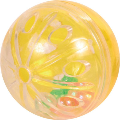 Шарики Trixie Set of Rattling Balls для кошек пластиковые, 4 шт