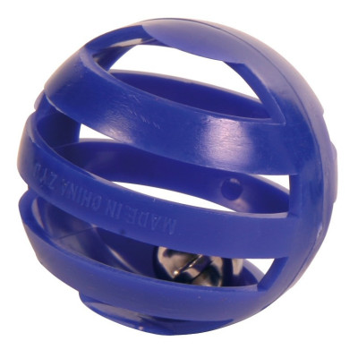 Набор мячиков Trixie Set of Toy Balls для кошек с колокольчиком, 4 шт