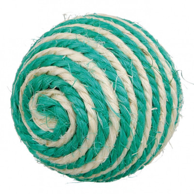 Мячик Trixie Sisal Ball для кошек сизалевый, 6 см Мячик Trixie Sisal Ball для кошек сизалевый, 6 см