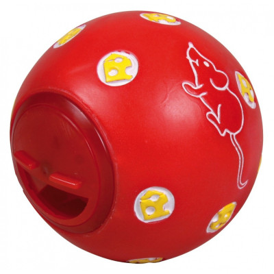 Іграшка-годівниця Trixie Snack Ball для котів з отвором для ласощів, 7 см Іграшка-годівниця Trixie Snack Ball для котів з отвором для ласощів, 7 см