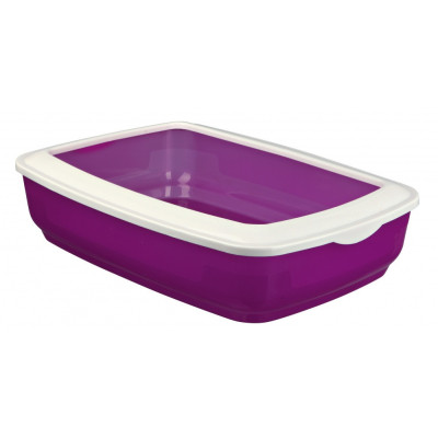 Туалет Trixie Mio Litter Tray для кошек с рамкой, пластик, 32х12х43 см Туалет Trixie Mio Litter Tray для кошек с рамкой, пластик, 32х12х43 см