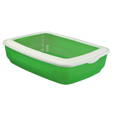 Туалет Trixie Mio Litter Tray для кошек с рамкой, пластик, 32х12х43 см Туалет Trixie Mio Litter Tray для кошек с рамкой, пластик, 32х12х43 см