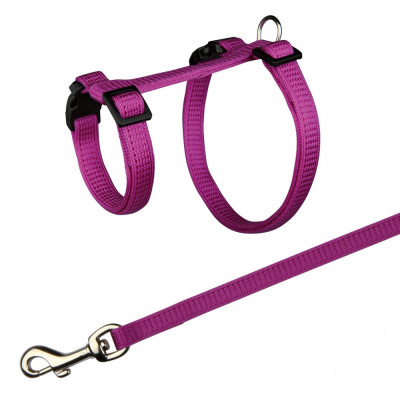 Шлея+повідець Trixie Harness with Leash для гризунів нейлоновий, 25-44 см