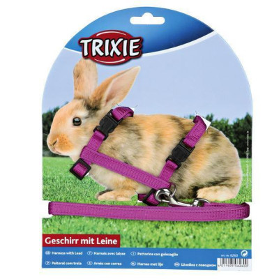Шлея+повідець Trixie Harness with Leash для гризунів нейлоновий, 25-44 см