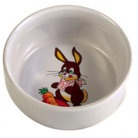 Миска Trixie Ceramic Bowl для кроликов, керамика, 0.25 л