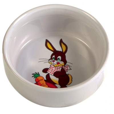 Миска Trixie Ceramic Bowl для кроликов, керамика, 0.25 л