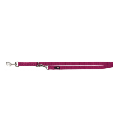 Перестежка Trixie Premium нейлон, XS–S: 2.00 м/15 мм ярко-розовый
