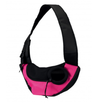 Сумка-переноска «Sling Front Bag», 50 × 25 × 18 см,текстиль, розовая/черная Сумка-переноска «Sling Front Bag», 50 × 25 × 18 см,текстиль, розовая/черная