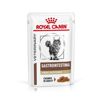Royal Canin Gastrointestinal Fibre Response 12х85 г вологий корм для котів при порушенні травлення в соусі