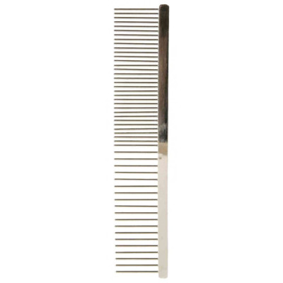 Расческа Trixie Metal Comb для собак, густой и редкий зуб, 16 см