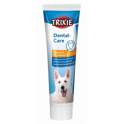 Зубная паста Trixie Toothpaste with Tea Tree Oil для собак, с маслом чайного дерева, 100 мл