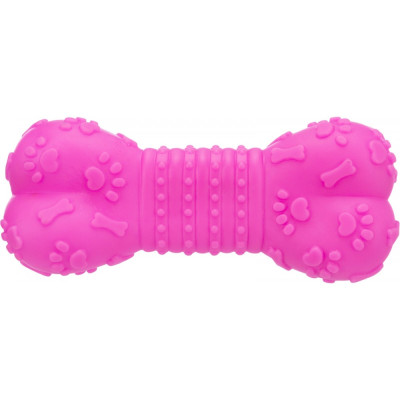 Кость Trixie Bone для собак виниловая, с пищалкой, 15 см