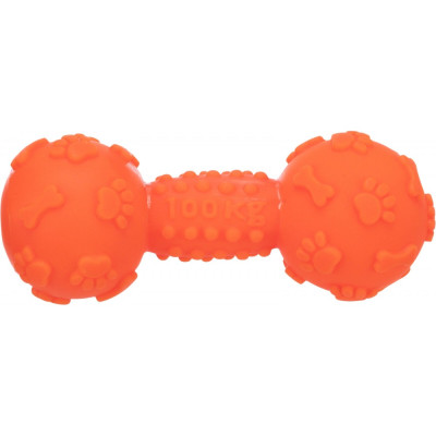 Гантель Trixie Dumbbell для собак вінілова, з лапками, 15 см
