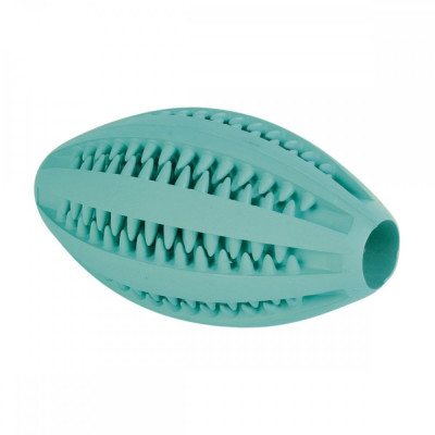 М’яч Trixie Mintfresh Rugby Ball для собак гумовий, з ароматом м’яти, 11 см