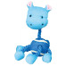 Іграшка Trixie Animals with Tennis Ball and Rope для собак плюшева, 16 см