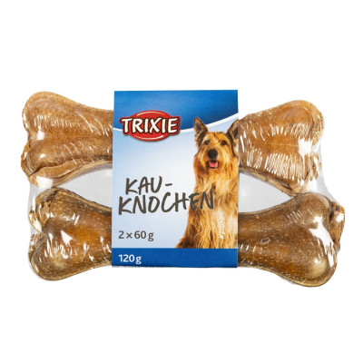 Кость Trixie Chewing Bones with Tripe для собак с начинкой рубец, 12 см
