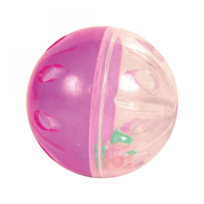 Шарики Trixie Set of Rattling Balls для кошек пластиковые, 4 шт