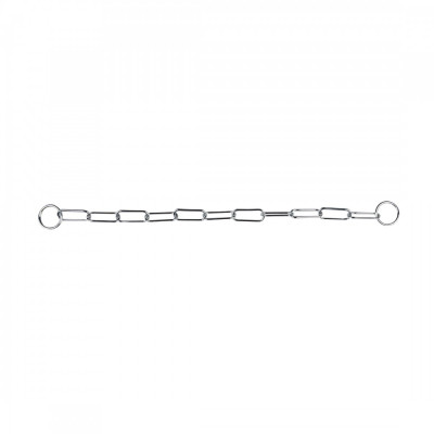 Поводок-удавка Trixie Semi-Choke Chain для собак, крупное звено, 46 см