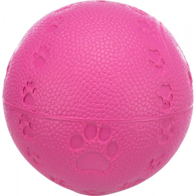 Мяч Trixie Toy Ball для собак резиновый, с пищалкой, 6 см