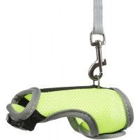 Шлея-жилетка+поводок Trixie Harness with Leash для крыс, 12-18 см Шлея-жилетка+поводок Trixie Harness with Leash для крыс, 12-18 см