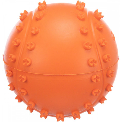 Мяч Trixie Toy Ball для собак резиновый, с пищалкой, 6 см