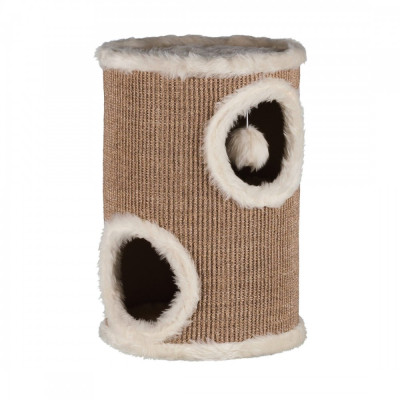 Дряпка Edoardo (Cat Tower) 50см коричнева/кремова