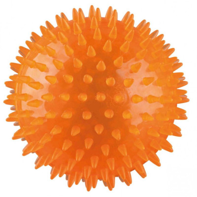 М’яч Trixie Flashing Hedgehog для собак гумовий, з шипами, 8 см