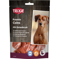 Лакомство для собак Trixie Premio Duck Coins, с уткой 80 г (31587)
