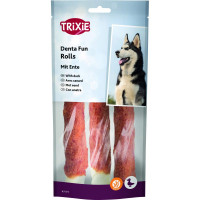 Лакомство Trixie Denta Fun Rolls with Duck для собак Палочка для чистки зубов с уткой 17 см 140 г 3 шт Лакомство Trixie Denta Fun Rolls with Duck для собак Палочка для чистки зубов с уткой 17 см 140 г 3 шт