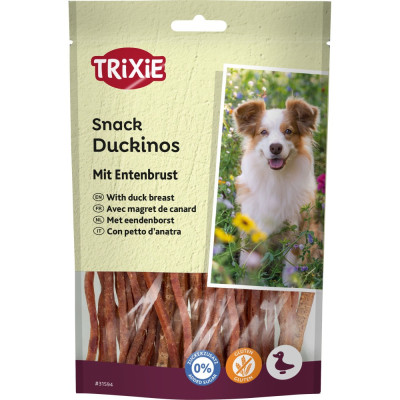 Лакомство для собак Trixie Premio Duckinos, с уткой, 80 г (31594)