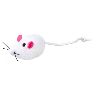 Іграшка Trixie Plush Mouse для котів дзвінка, 4 см Іграшка Trixie Plush Mouse для котів дзвінка, 4 см