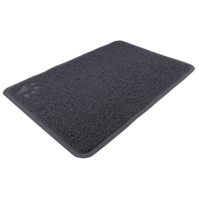 Коврик Trixie Litter Tray Mat для туалета кошек ПВХ антрацит, 40х60 см