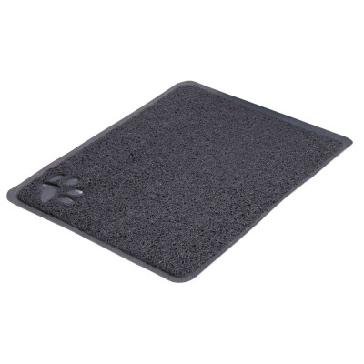 Коврик Trixie Litter Tray Mat для туалета кошек ПВХ антрацит, 37х45 см