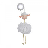 Игрушка Trixie Sheep on an Elastic Band для кошек плюшевая на резинке, 20 см Игрушка Trixie Sheep on an Elastic Band для кошек плюшевая на резинке, 20 см