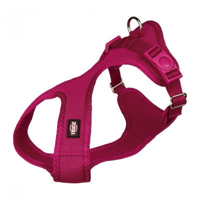 Шлея Trixie Comfort Soft Touring Harness для собак нейлоновая, 33-50 см фуксия
