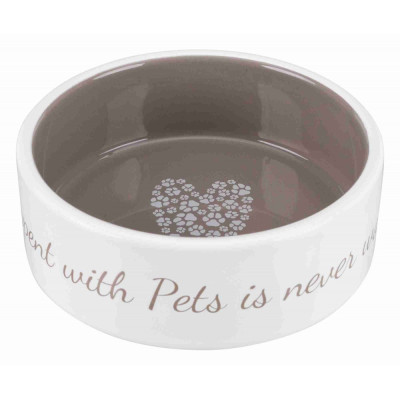 Керамическая миска Pet's Home 0.8 л/ 16 см