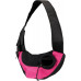 Сумка-переноска «Sling Front Bag», 50 × 25 × 18 см,текстиль, розовая/черная
